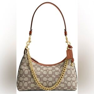 Coach Juliet shoulder bag 25, signature coach pattern